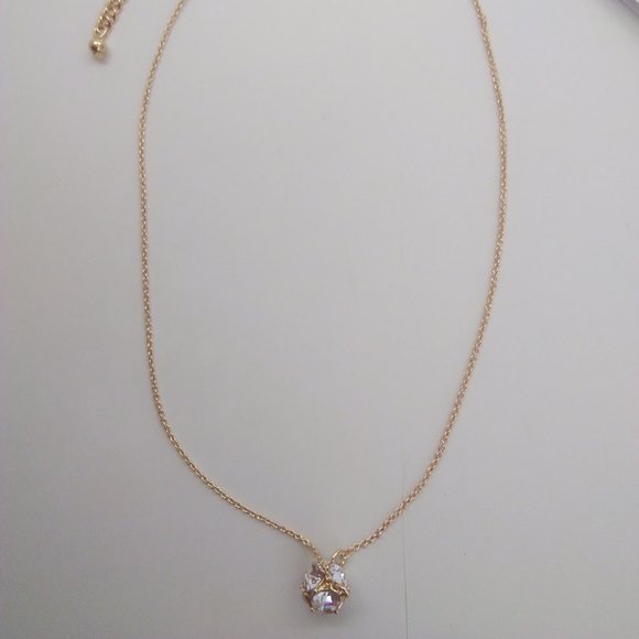Kate Spade New Rhinestone Pendant Necklace